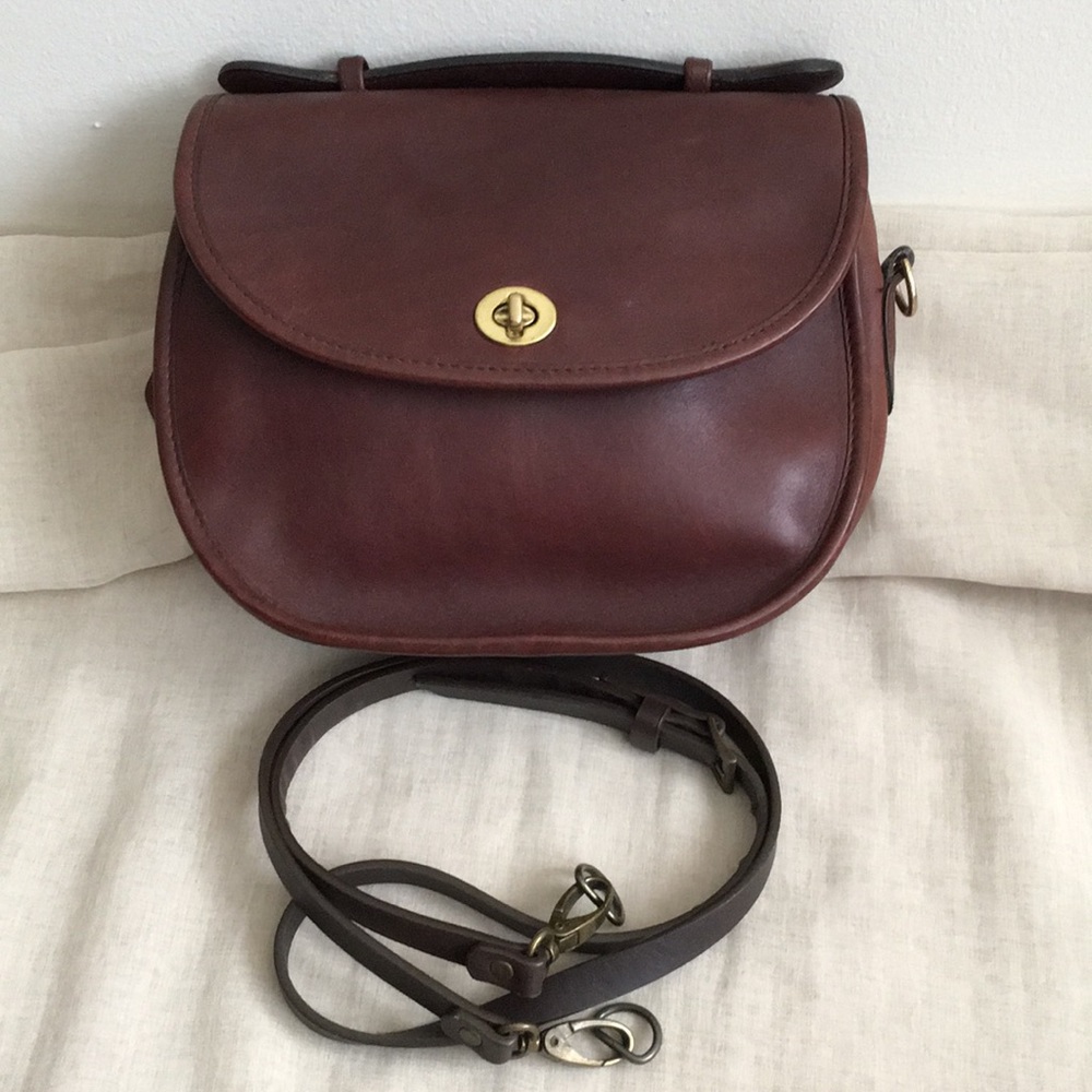Vintage Coach Prairie Canteen Crossbody